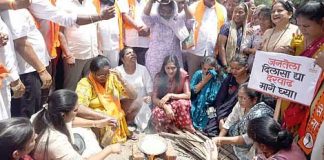 वाढत्या महागाईविरोधात पनवेलमध्ये शिवसेना उबाठाचा जनआक्रोश