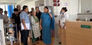 रुग्णालयाच्या स्वच्छतेवरून सुनेत्रा पवार संतापल्या!