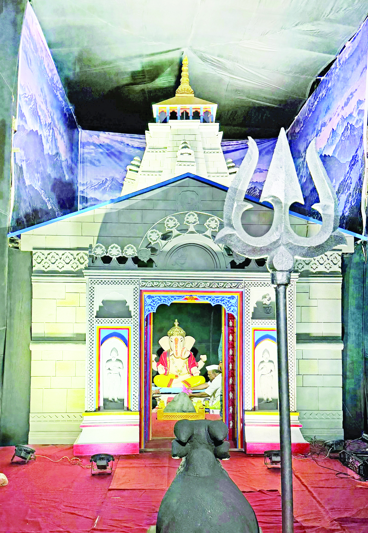 ‘एक गाव, एक गणपती’ उपक्रमास १२ गावांत प्रतिसाद